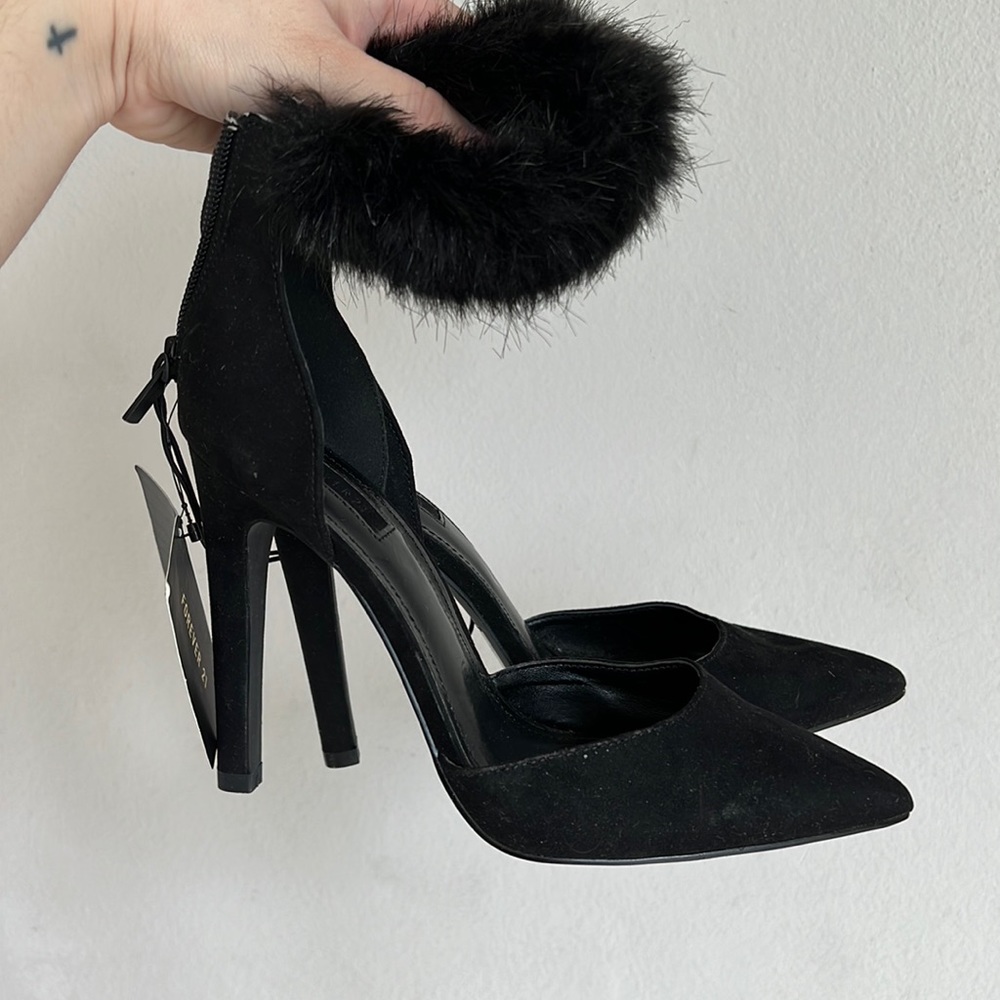 Black heels